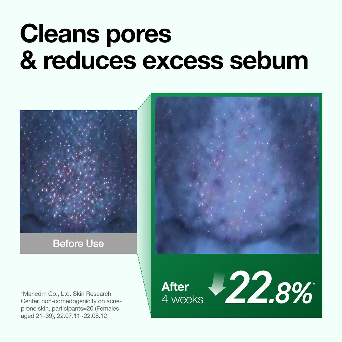 Anua Heartleaf Cleansing Oil official sebum test results