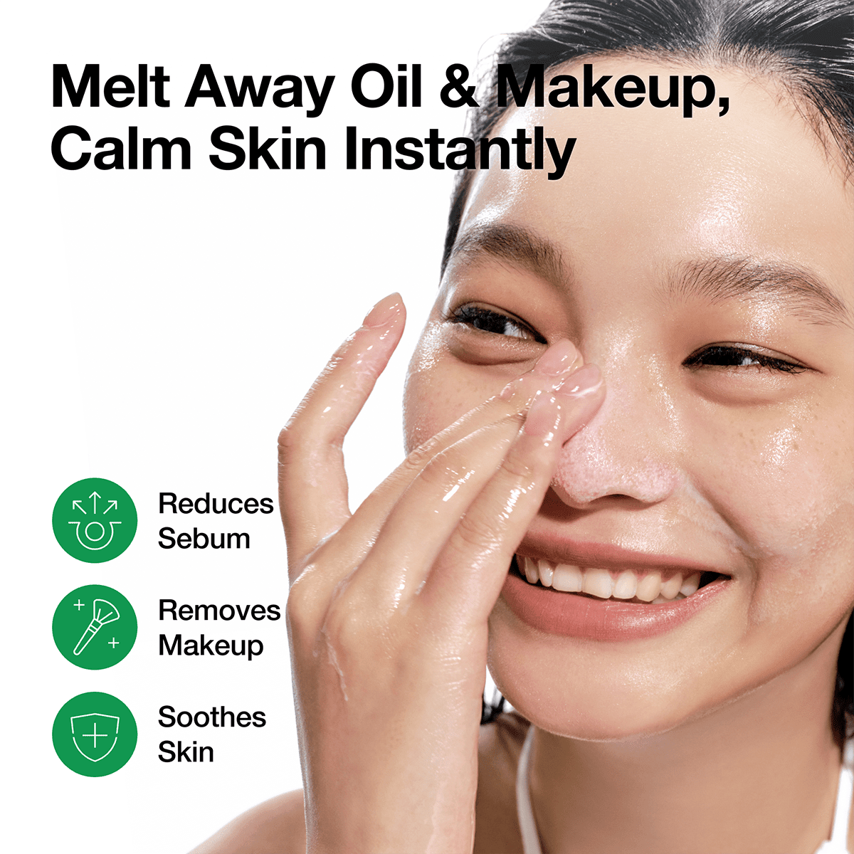 Anua Heartleaf Cleansing Oil makeup removal and soothing benefits