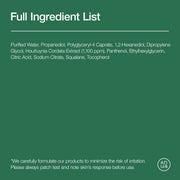 Anua Heartleaf Low pH Deep Cleansing Water official ingredient list