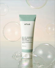 Official Anua Heartleaf Succinic Moisture Cleansing Foam 150ml with bubbles