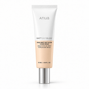 Anua Matt But Glow Cover Beige 50ml tube with silver cap on white