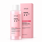 Anua Peach 77 Niacin Essence Toner 250ml bottle with its outer carton