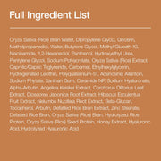 Anua Rice Ceramide 7 Hydrating Barrier Serum 50 ml official ingredient list