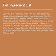 Anua Rice Enzyme Brightening Cleansing Powder full ingredient list