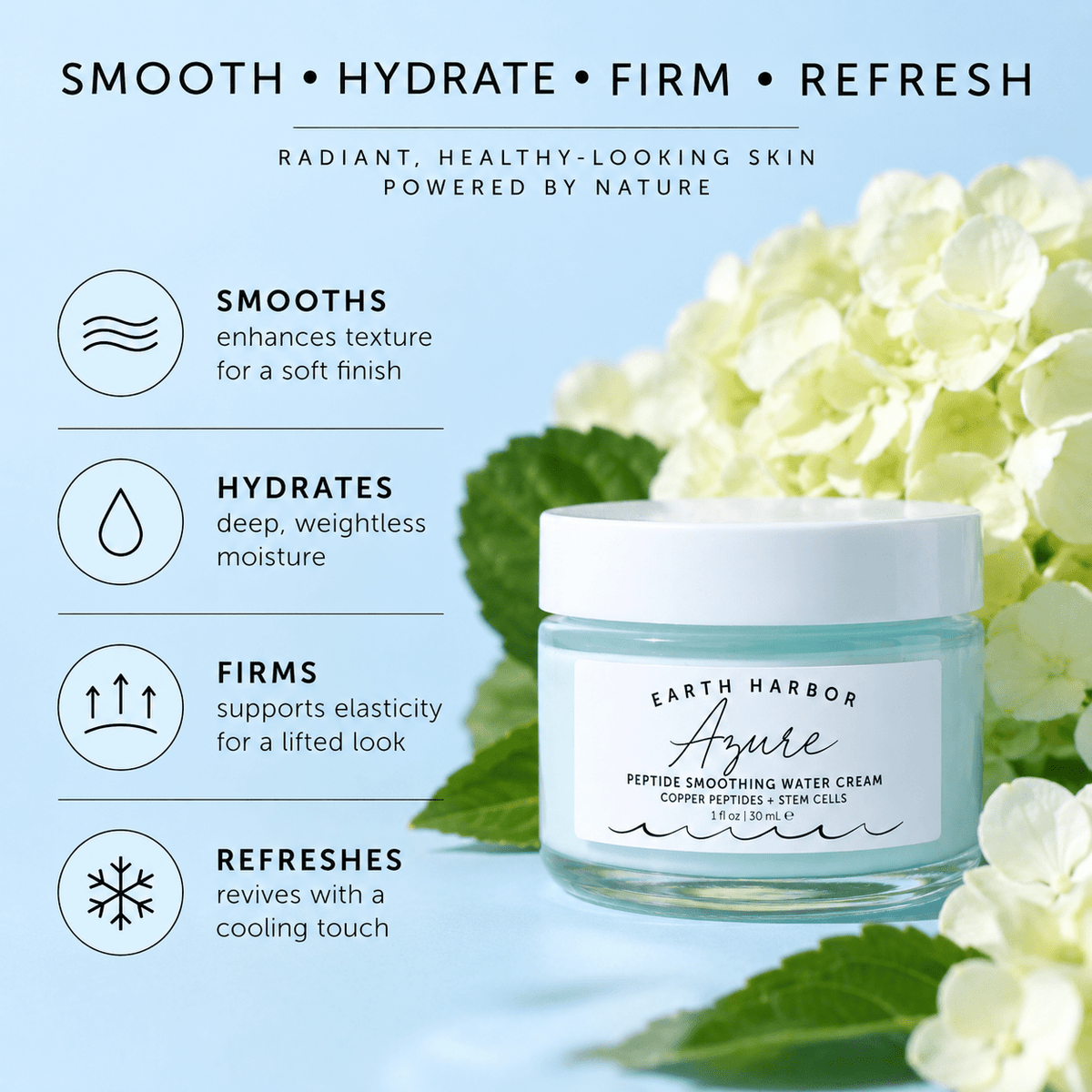 Earth Harbor Azure moisturizer benefits
