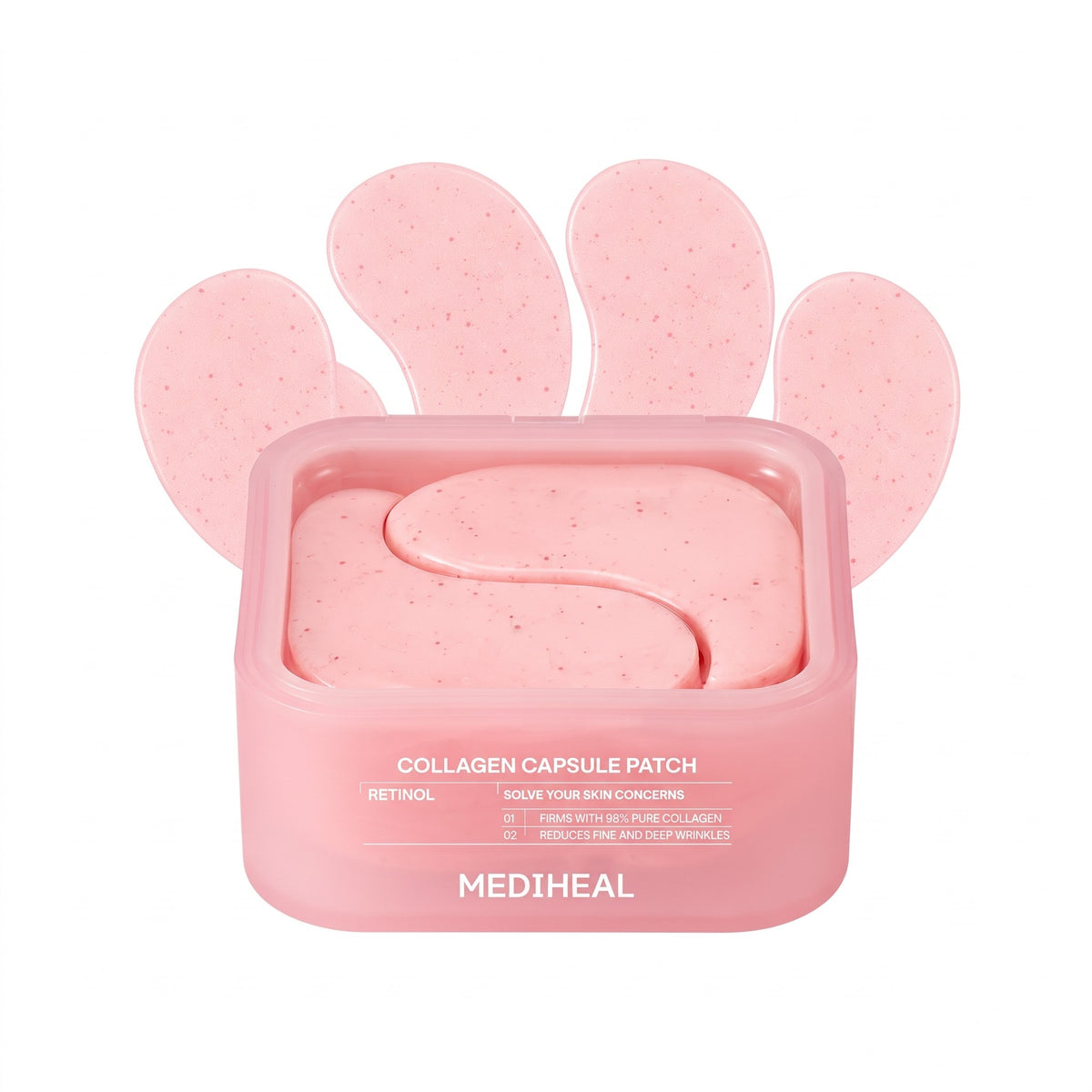 MEDIHEAL Collagen Capsule Eye Patch Retinol 60 Patches - AHVTE