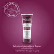 Livaura Retinol Anti-Aging Hand Cream, Original Scent, 3.4 oz