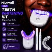 Nicwell 32 LED Teeth Whitening Kit with Gel Pens
