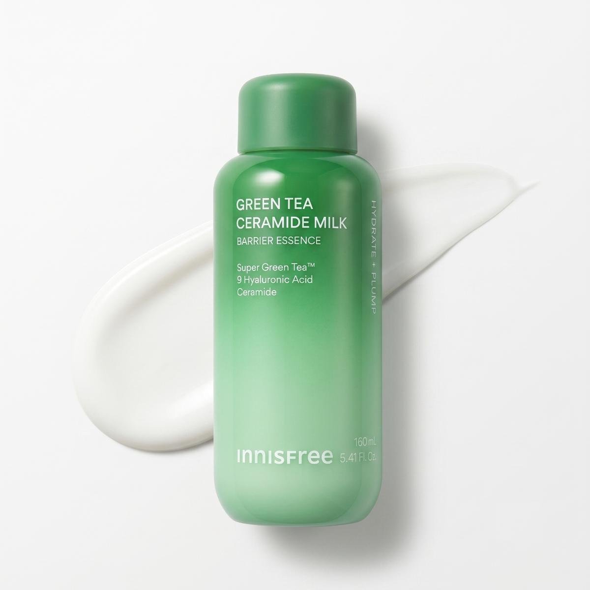 Innisfree Green Tea Ceramide Milk Barrier Essence 160ml - AHVTE