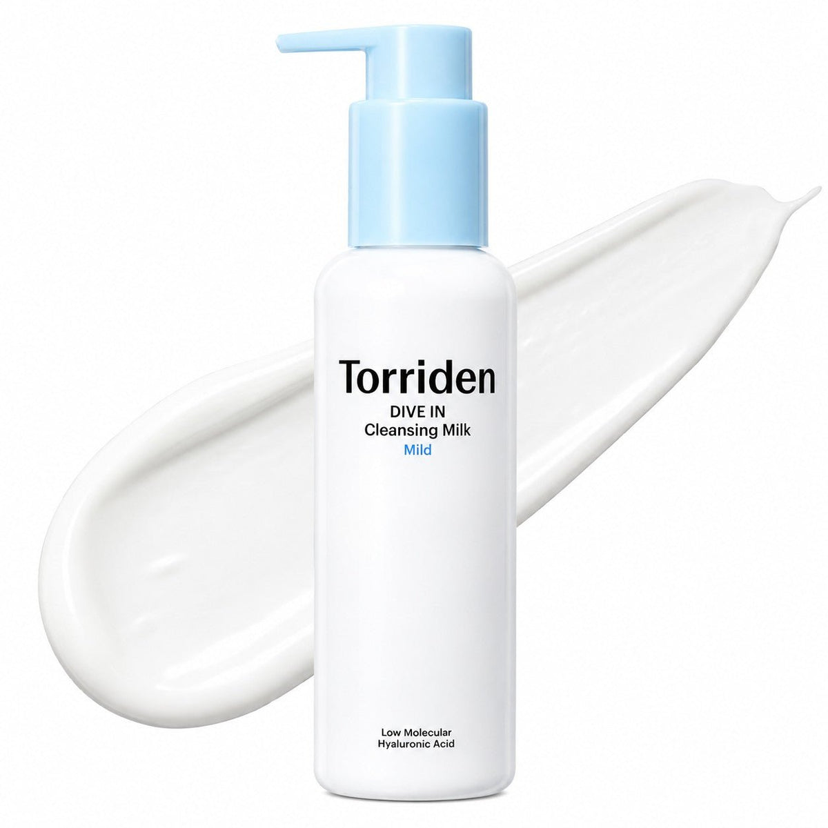 Torriden DIVE IN Low Molecular Hyaluronic Acid Cleansing Milk Mild 200ml - AHVTE