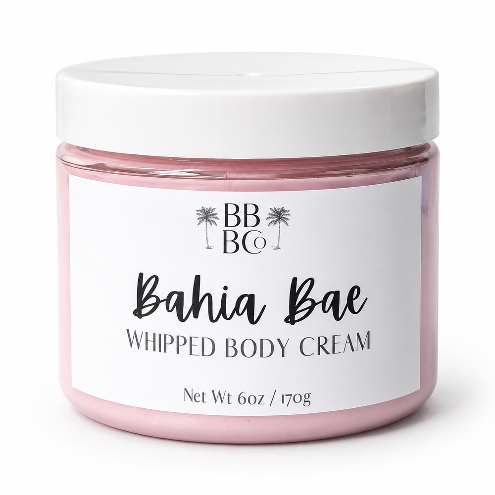 Beachy Bubbles Bath Bahia Bae Whipped Body Cream 6 oz
