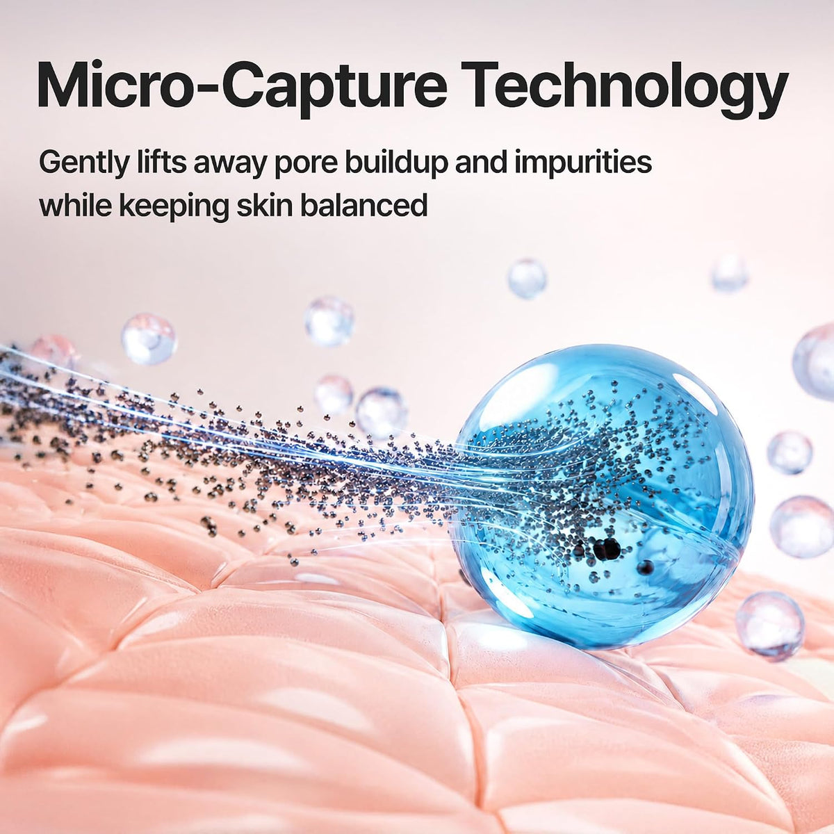 BANILA CO Clean It Zero Micro-Capture cleansing technology illustration