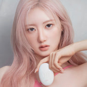 Banila Co All Day Prep Hydro UV Serum Base SPF50+ PA++++ 35mL — Model displaying the white Hydro UV Serum Base bottle