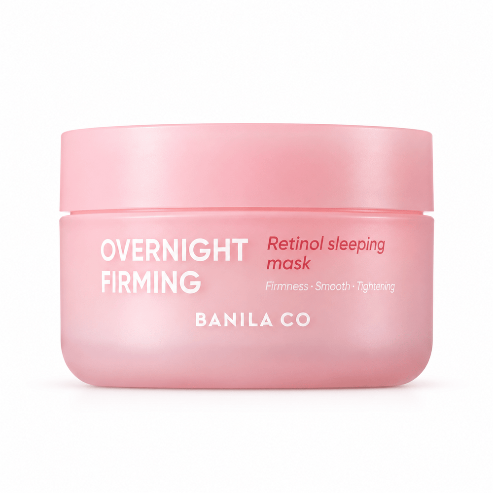 Banila Co Overnight Firming Retinol Sleeping Mask product on white background