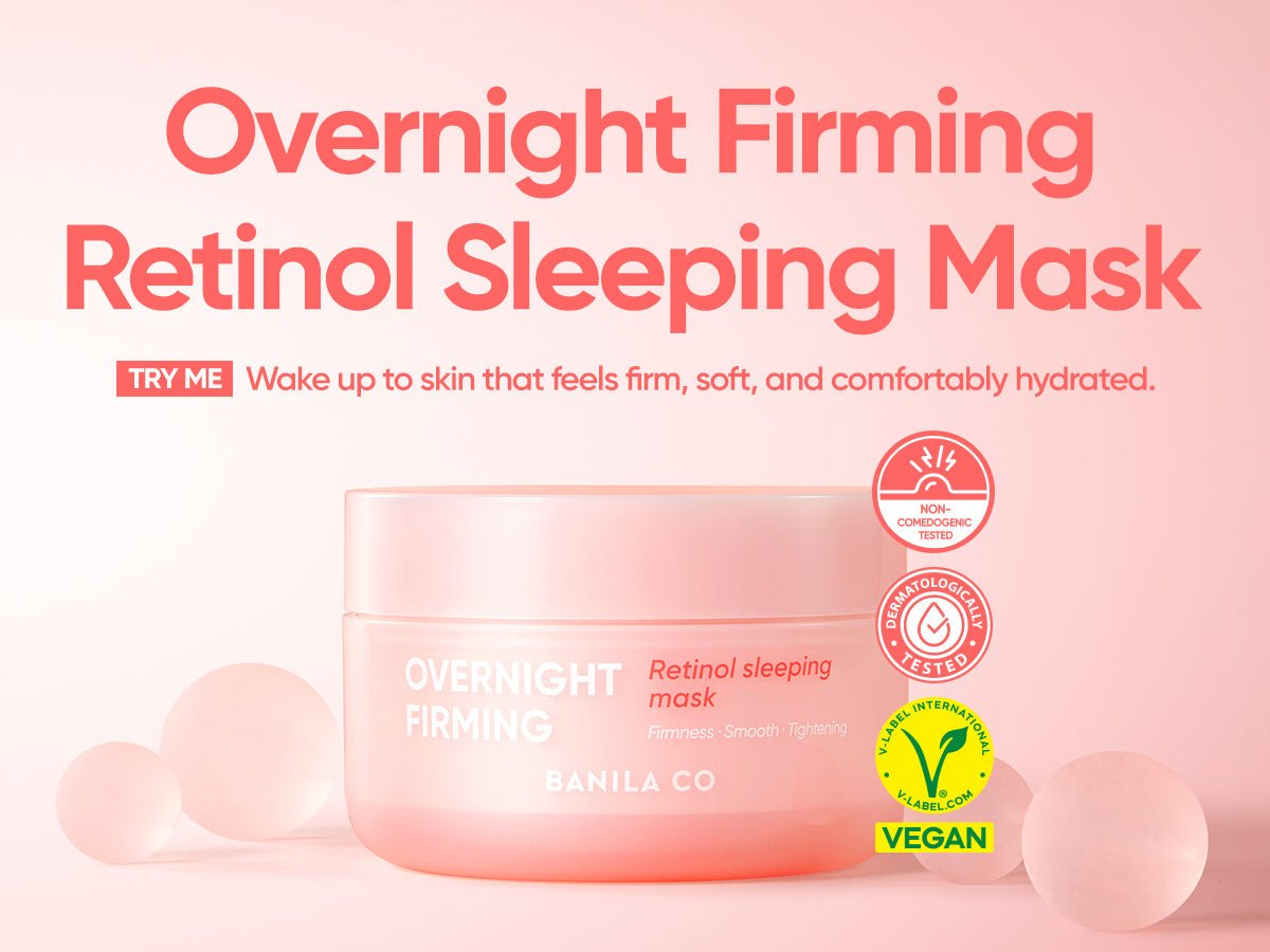 Banila Co Overnight Firming Retinol Sleeping Mask 100mL — Overview of the overnight retinol sleeping mask