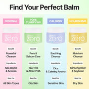 BANILA CO Clean It Zero Tea Tree-EX Pore Clarifying cleansing balm formula comparison