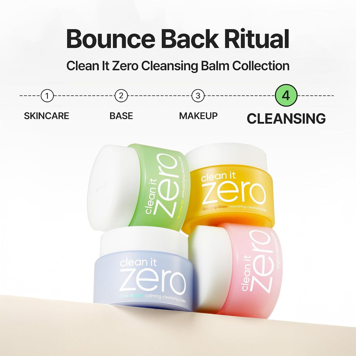 BANILA CO Clean It Zero Tea Tree-EX Pore Clarifying cleansing placement in the skincare and makeup routine