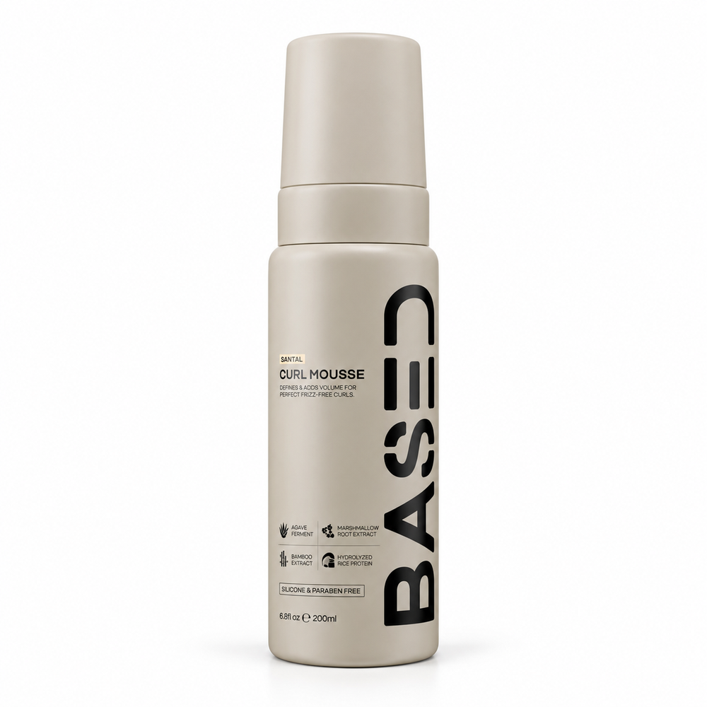 BASED Curl Mousse 6.8 fl oz 200 ml single bottle main product image