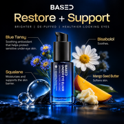 BASED Under Eye Elixir squalane blue tansy bisabolol and mango butter support