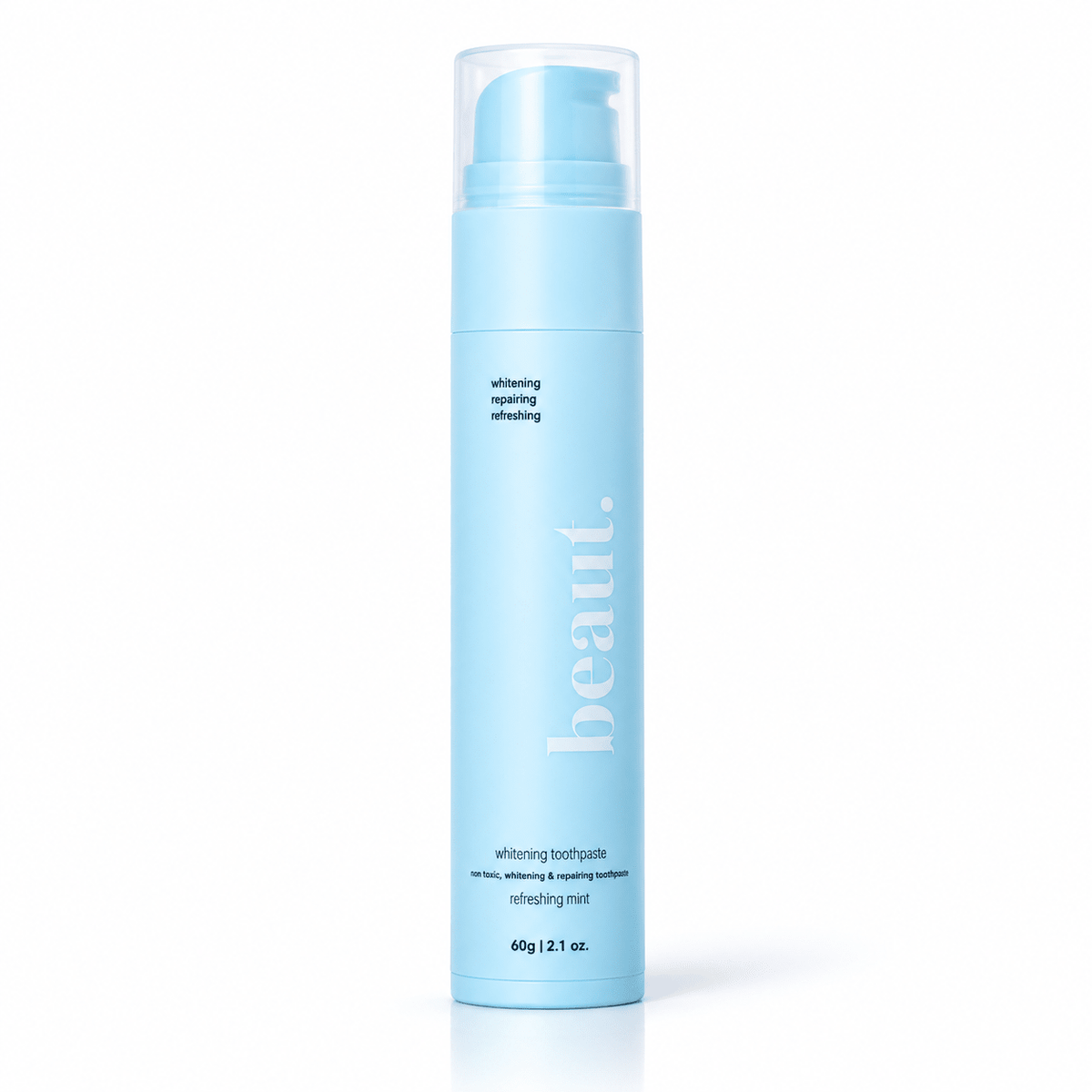 beaut. Non-Toxic Whitening Toothpaste with Nano-Hydroxyapatite, 60 g - AHVTE