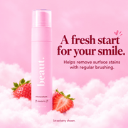 beaut. Whitening Toothpaste: Surface stain benefit with regular brushing