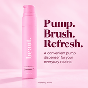 beaut. Whitening Toothpaste: Verified pump dispenser detail