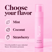 beaut. Whitening Toothpaste: Three legitimate flavor options; one selected bottle