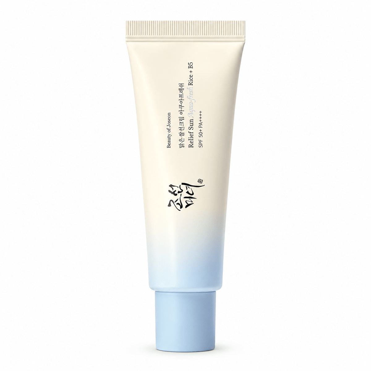 Beauty of Joseon Relief Sun Aqua-Fresh Rice + B5 SPF50+ PA++++ 50 mL on white background