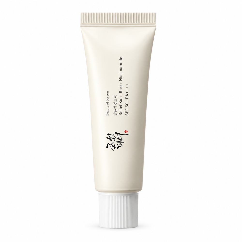 Beauty of Joseon Relief Sun Rice + Niacinamide SPF50+ PA++++ 50mL on white background