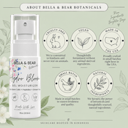 Bella & Bear Botanicals cruelty free vegan made in USA infographic
