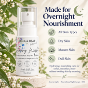 Starry Night serum suitable for all skin types dry mature and dull skin