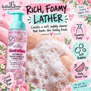 Bella & Bear Sweet n Sassy rich foamy lather
