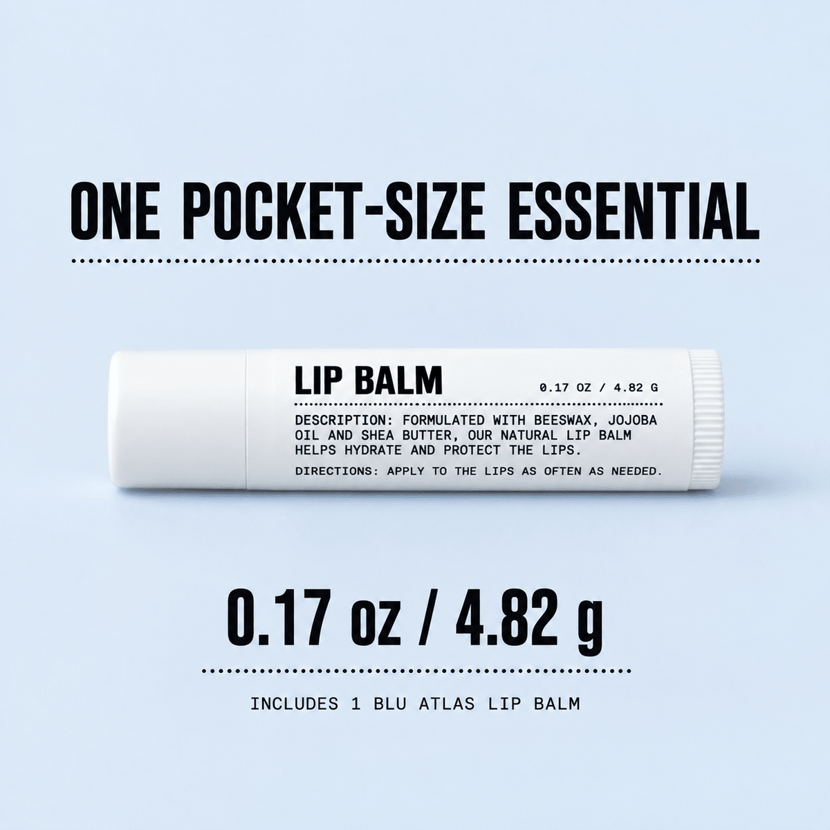 Blu Atlas Beeswax and Shea Butter Lip Balm 07 contents