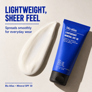 Blu Atlas Lightweight Mineral SPF 30 texture