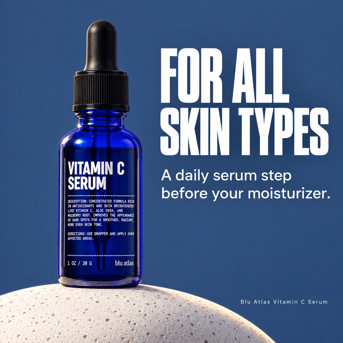 Blu Atlas Vitamin C Serum for all skin types