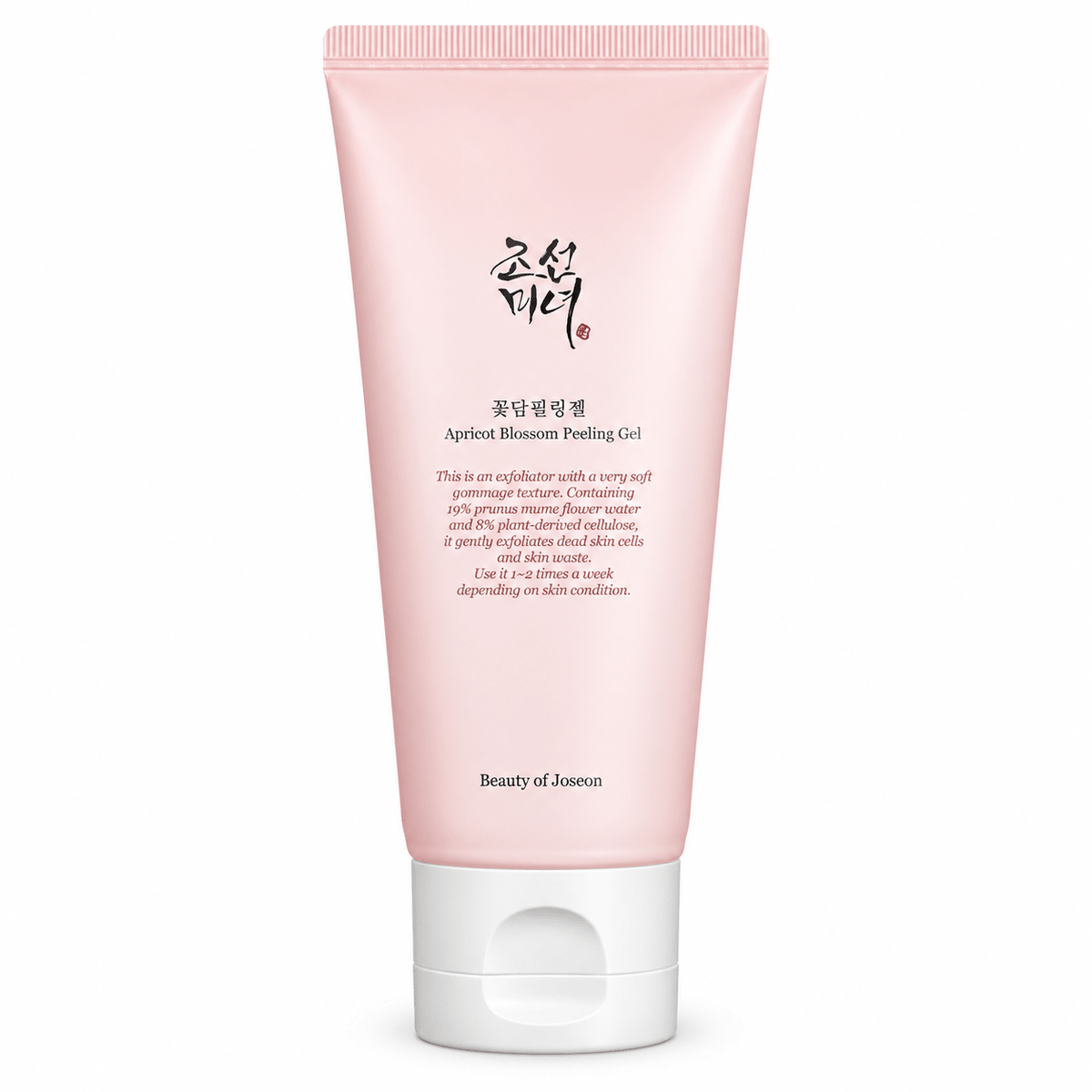 Beauty of Joseon Apricot Blossom Peeling Gel 100 mL on white