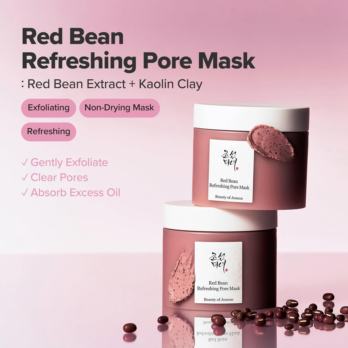 Beauty of Joseon Red Bean Refreshing Pore Mask 140 mL product information 1