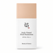 Beauty of Joseon Daily Tinted Fluid Sunscreen LP110 50mL on white