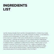 Beauty of Joseon Green Plum Cleanser ingredients
