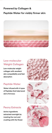 LANEIGE Bouncy & Firm Serum official collagen peptide peony