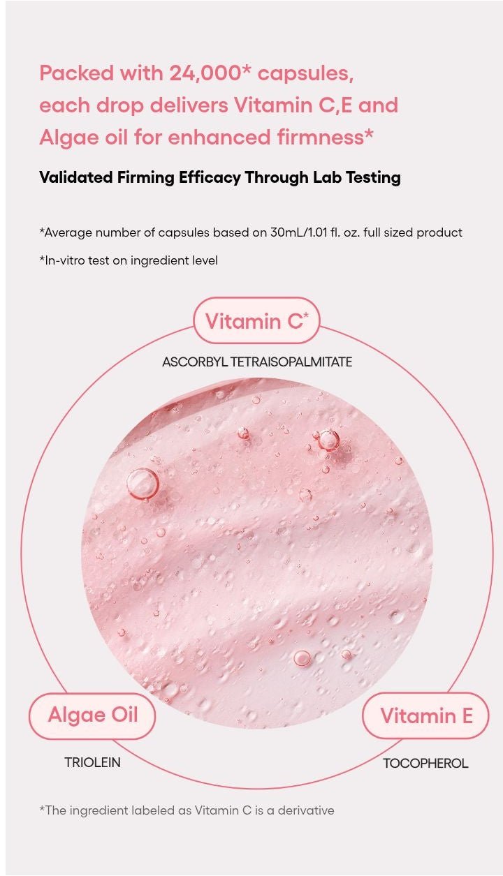 LANEIGE Bouncy & Firm Serum official encapsulated ingredients