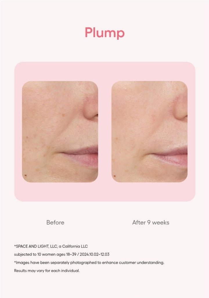 LANEIGE Bouncy & Firm Serum official plump before after