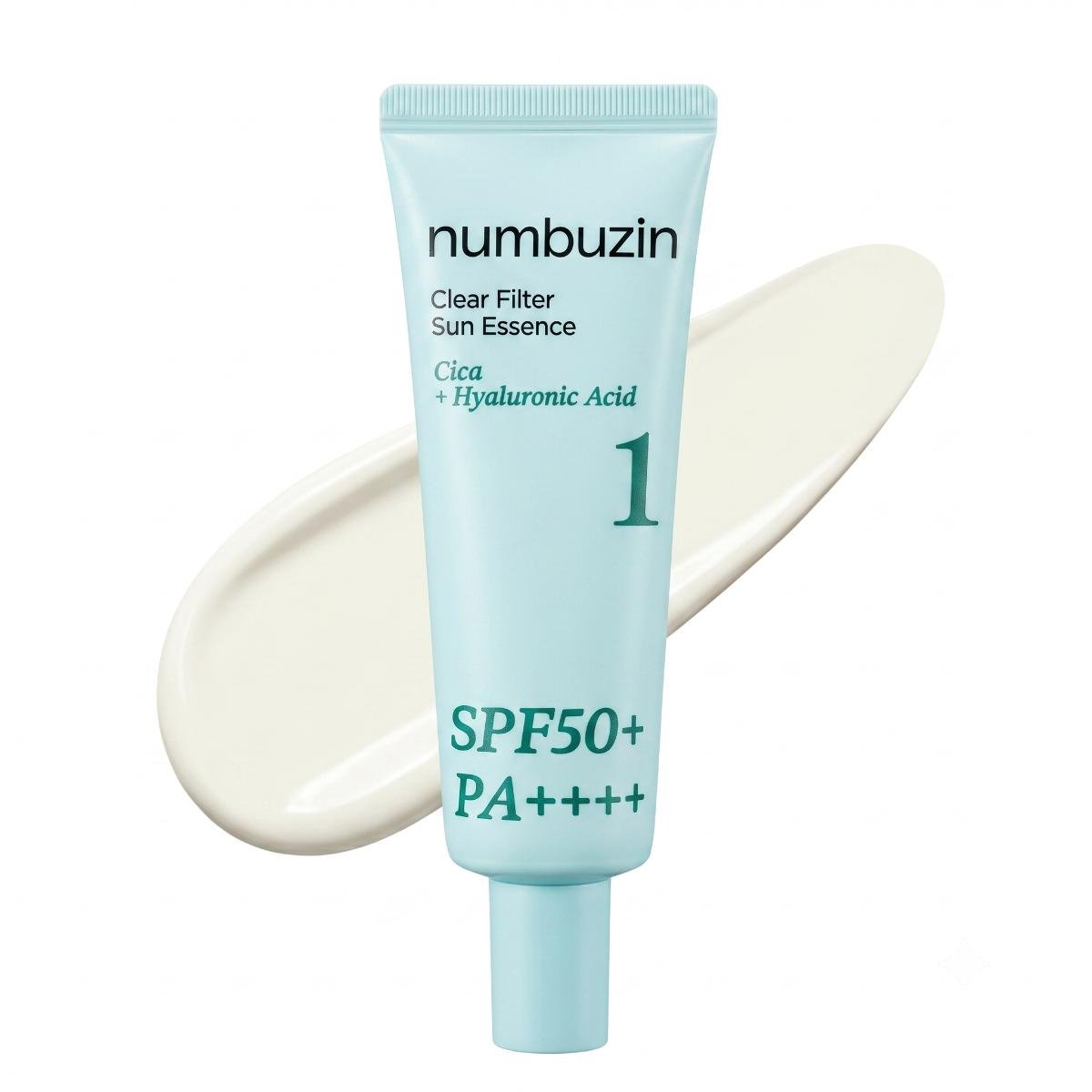 numbuzin No.1 Clear Filter Sun Essence SPF50+ PA++++ 50ml - AHVTE