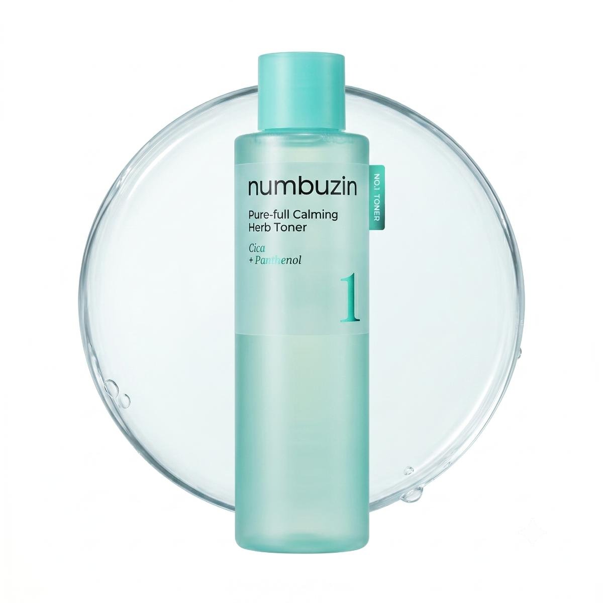 numbuzin No.1 Pure full Calming Herb Toner 300ml - AHVTE