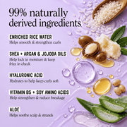 California Naturals Dream Curl Shampoo key naturally derived ingredients