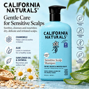 California Naturals Sensitive Scalp Shampoo gentle care