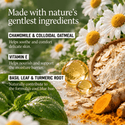 California Naturals Sensitive Skin Body Wash key ingredients infographic