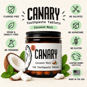 Canary Coconut Mint formula standards