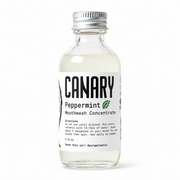 Canary Peppermint Mouthwash single 2 oz bottle