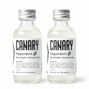 Canary Peppermint Mouthwash refill 2-pack